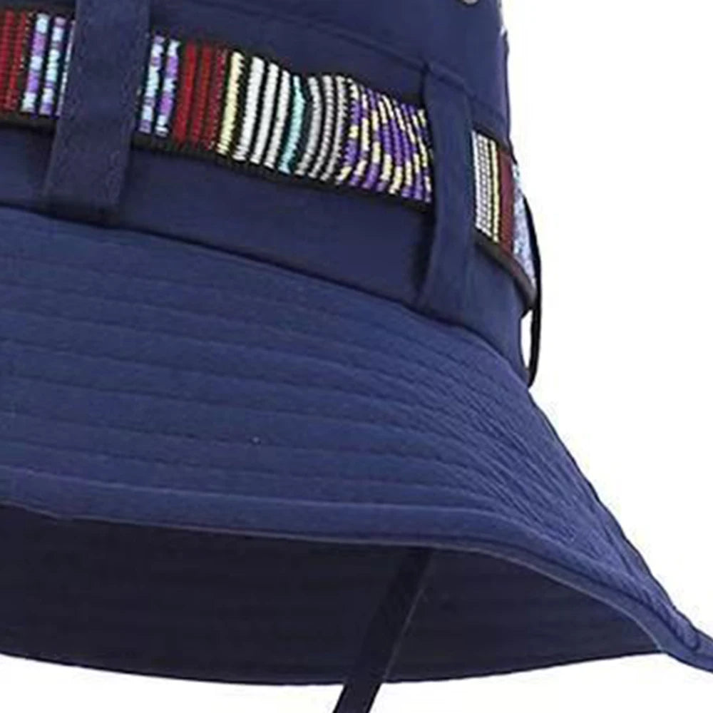 Casual Sun Protection Sun Hats Breathable Adjustable Drawstring Bucket Hat Quick-Dry Fisherman Hats Outdoor