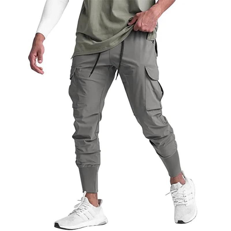 Man Pants Summer Casual Loose Trousers New In Men Clothing Fitness Sport Jogging Tracksuits  Drawstring  Sweatpants  Pants