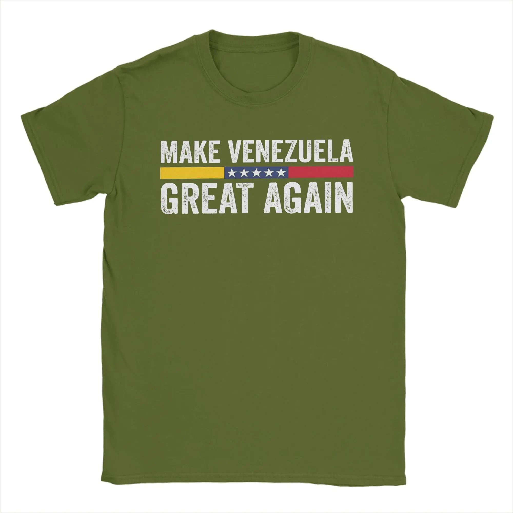 Make Venezuela Great Again T-Shirt Venezuelan Leisure T-Shirts Short-Sleeved Y2K Funny Tshirt Summer 100 Cotton O-Neck Clothing