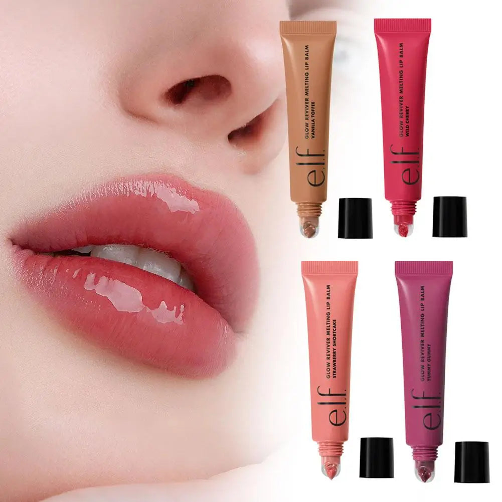 Elf Lip Gloss Pen Colorful Lip Gloss Multicolor Portable Lightweight Smooth Glossy Lip Oil Moisturizing Repair Lip Makeup Beauty