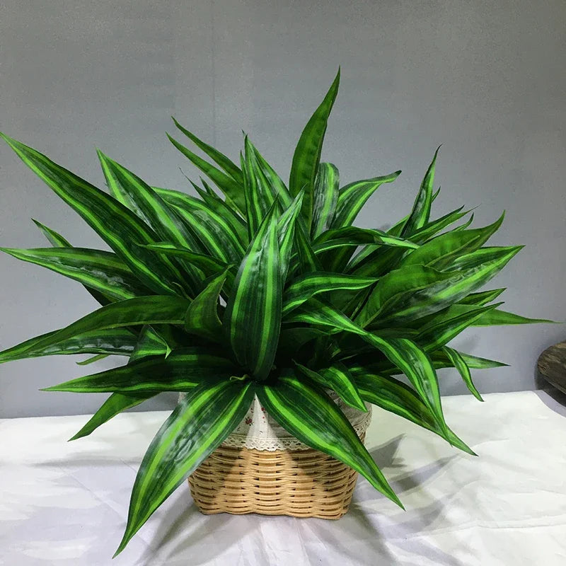 Artificial Plants Wall Palm Leaves