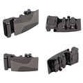 Men's Alloy Automatic Belt Buckle High Quality Black Metal Buckle Men's Business Casual Width  Casual Metal Belt Buckle Heads