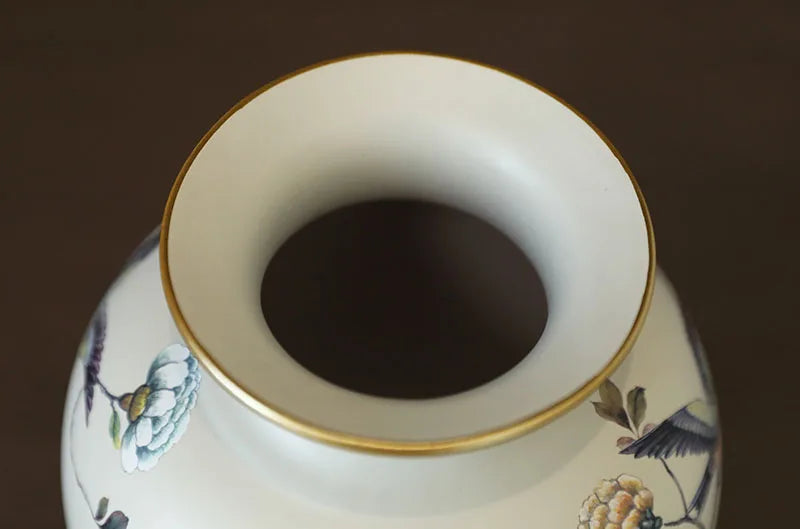 American Style Ceramic Vase Dining Table Entrance Tea Table Decoration Modern And Simple European Style French Creative Crafts
