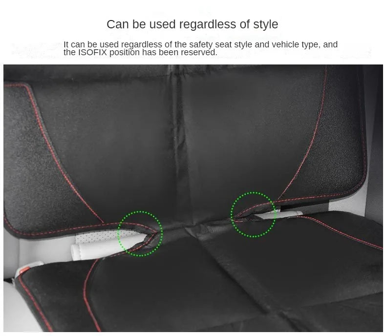 Car Seat Cover Protector For Child Universal Safety Rear Seat Pad ISOFIX Protection Mat Kids Baby Blanket Cushion Accessories