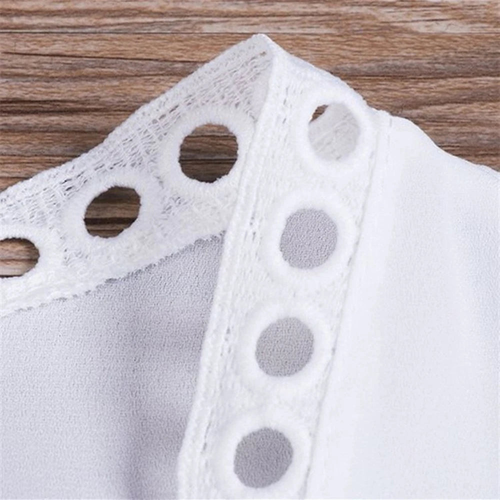 Women's Summer Dress Lady Lace Boho Beach Swimsuit Bikini Cover Up Lace-Up Long Blouse Hollow Out Sun Protection Cardigan Shawl