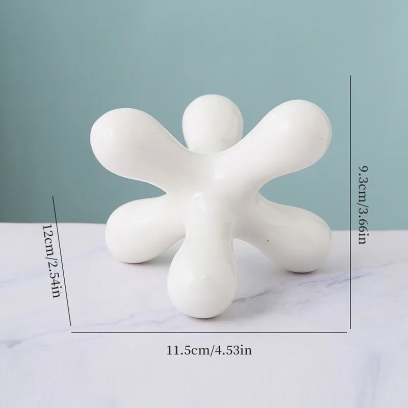 Ceramic Art Tabletop Ornament Luxury Living Room TV Cabinet Wine Cabinet Decor Modern Office Desktop Aesthetic Home Decor Craft