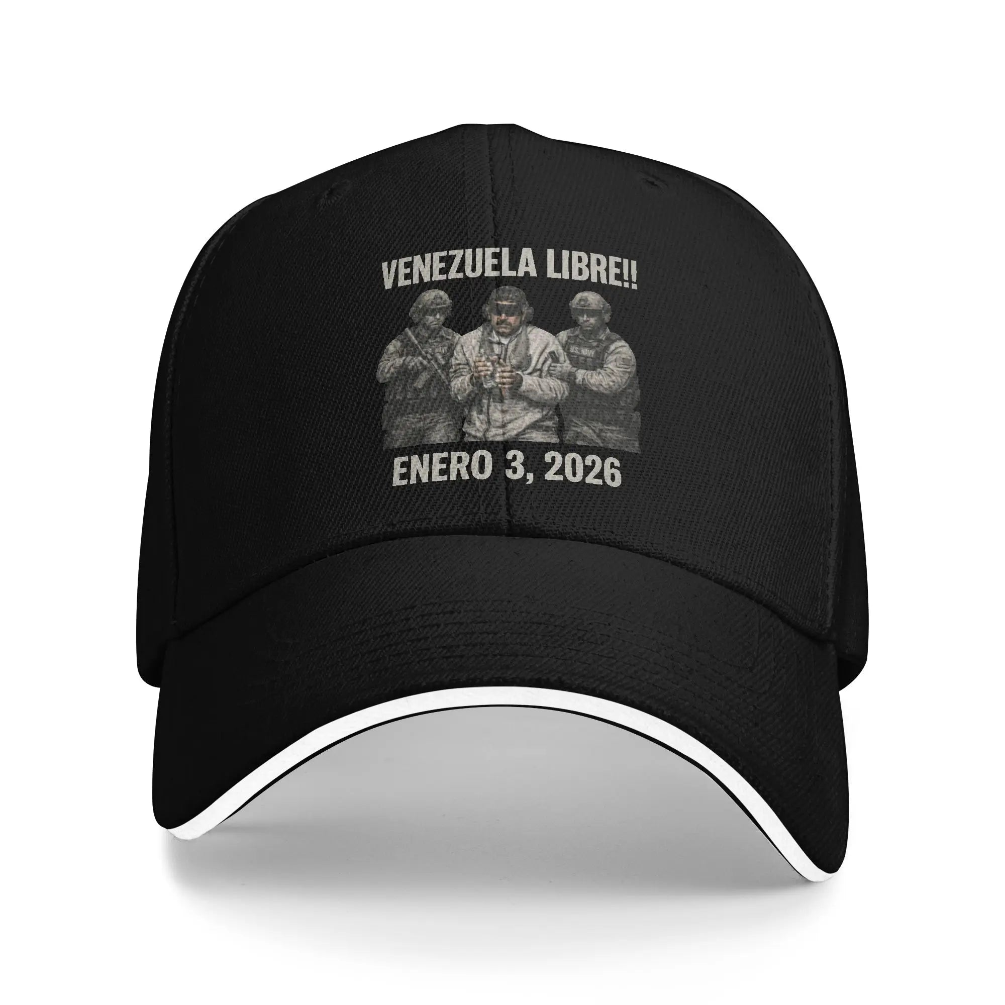 Venezuela Libre 2026 Free Venezuela  Baseball Caps Merch Stylish  Dad Hat For Men Women Travel Headewear  Adjustable Fit