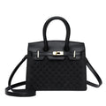 Mini Kelly-Inspired Bag - Women's Heavy Rivet Street Style Handheld Shoulder Crossbody Stylish Versatile