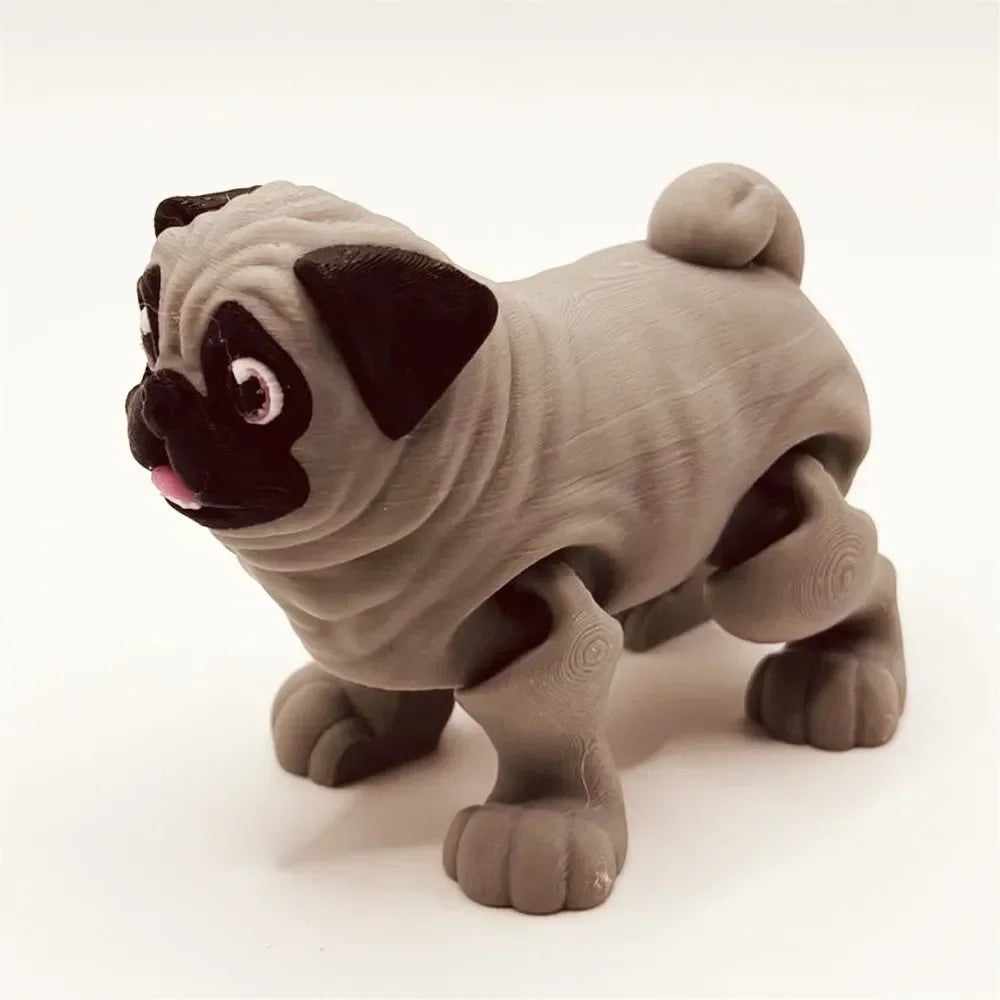 3D Printing Model Toys Many Kinds of Animal Ornaments Multi-joint Movable Room Decoration Children's Gifts Home Accessories