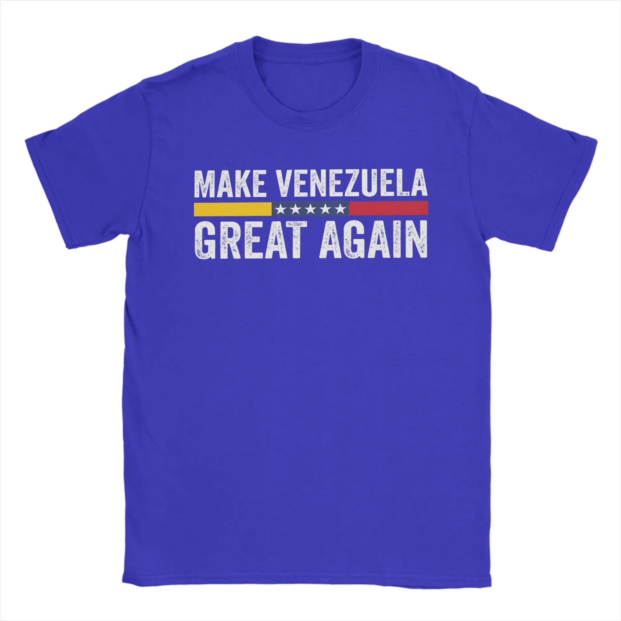 Make Venezuela Great Again T-Shirt Venezuelan Leisure T-Shirts Short-Sleeved Y2K Funny Tshirt Summer 100 Cotton O-Neck Clothing