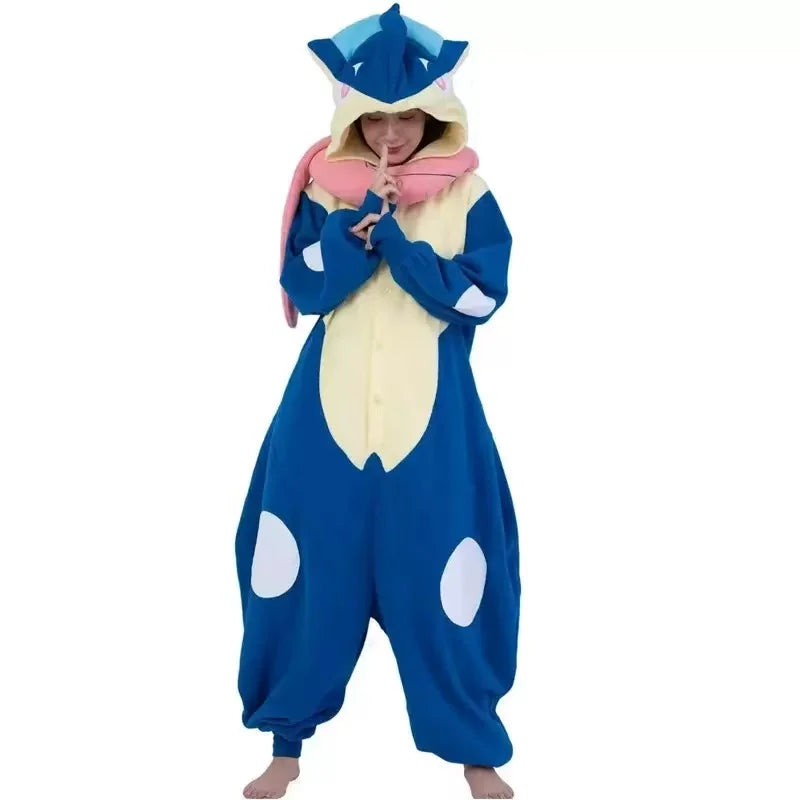 Greninja Onesie Kigurumi Pajamas Adult Plus Size Cosplay Costume Unisex Anime Pijamas Halloween Christmas Costume Pijama Gift