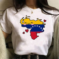 Venezuela t shirt women manga graphic t-shirts female streetwear funny clothing summer fashion casual short sleeve tops