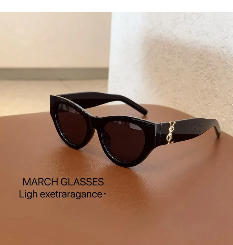 Fashion Women Sunglasses Luxury Retro Sun Glasses Cat Eye Eyewear for Men Gafas De Sol Hombre  Oculos De Sol Masculino 2025