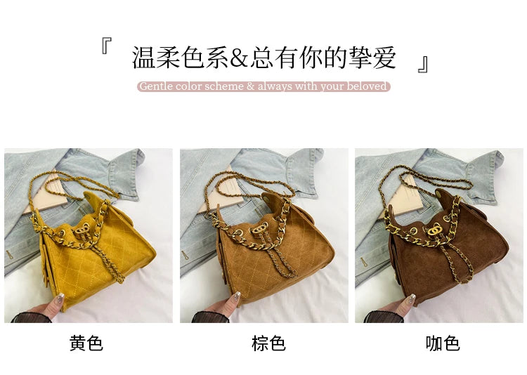 High-Quality Leather Women's Handbag Classic Elegant Design By Famous Designer Luxury Brand For Stylish Ladies