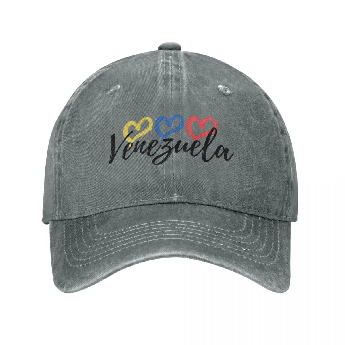 Vintage Venezuela Flag Baseball Cap Men Women Distressed Washed Snapback Hat Venezuelan Sandwich Outdoor Running Golf Caps Hat