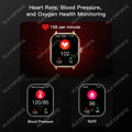 Smart Watch For Android IOS Watches 2.01inch HD Display Bluetooth Call Message Alert Music Sports Mode Smartwatch Men Women Gift