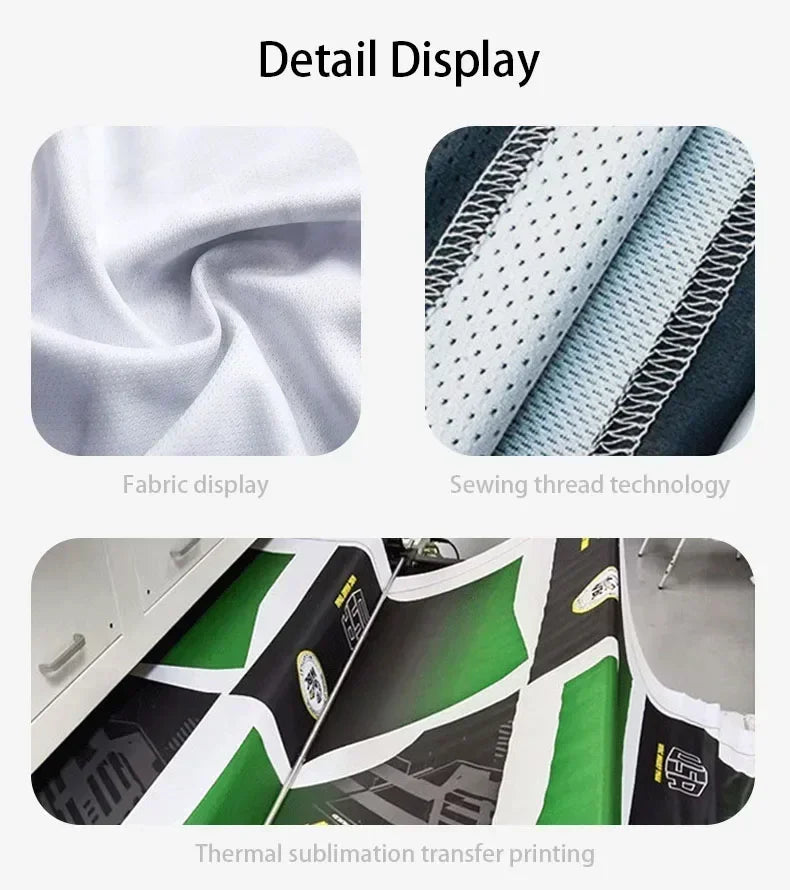 Mexico Football Shirt Mexican Men's Fashion Printed Jersey Loose Quick Drying Breathable Football Sweater