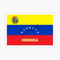 VENEZUELA Map Flag Car Sticker Quality Waterproof Vinyl Self-adhesive Car Sticker Car Accessories Decor Decals