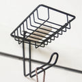 Toilet Paper Holder Over The Tank Tissue Roll Holder Hanging Over Bathroom Cabinet Door Shelf Storage Mega Rolls/Phone