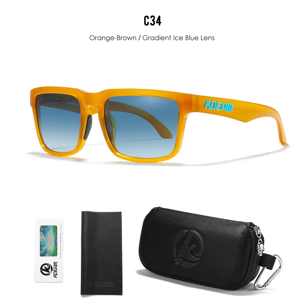 KDEAM Men's Square Sunglasses