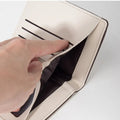 Slim PU Leather Short Wallet INS Multi-Cards Zipper Coin Purse Hasp Small Flowers Card Bag Wallet Zipper Hasp For Women Girl