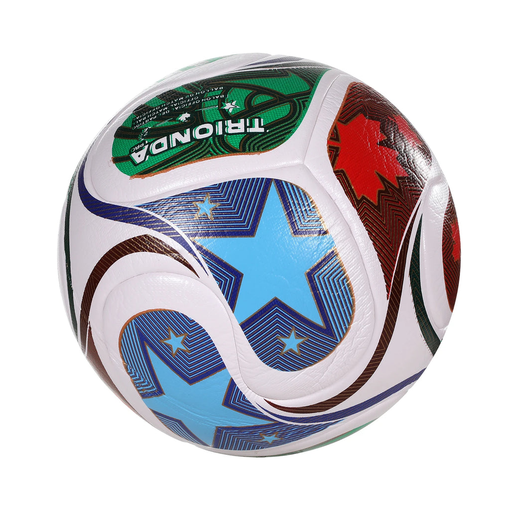 2026 High Quality Soccer Ball Official Size 5 PU Material Seamless Wear Resistant Match Training Football Futbol Voetbal Bola