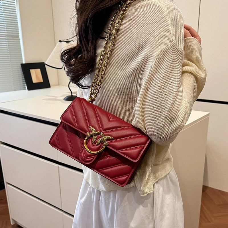 Elegant Mini Handbag for Women Compact Sleek Design Premium Material Perfect for Dates Evening Events Quick Errands
