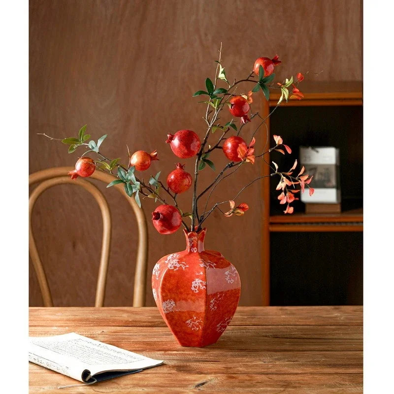 Ceramic Vase Ornament Living Room Flower Arrangement