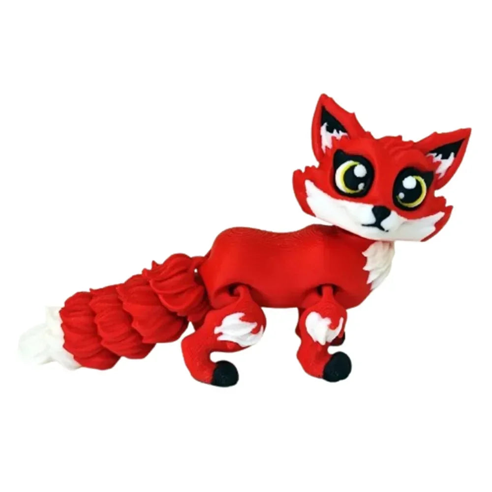 3D Printing Model Toys Many Kinds of Animal Ornaments Multi-joint Movable Room Decoration Children's Gifts Home Accessories