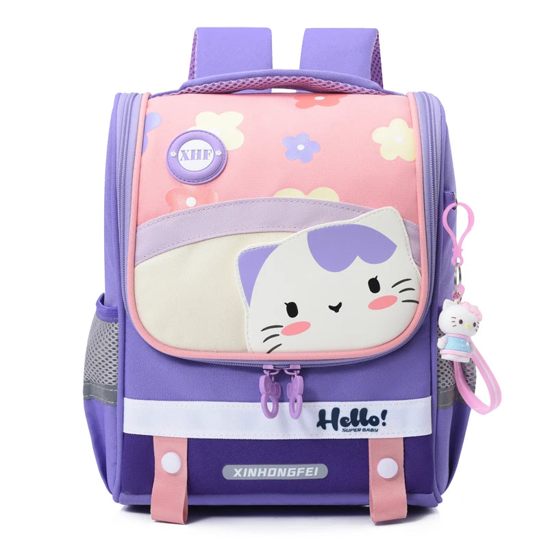 Shark Backpack Boys for Kids Girl Kitten Bookbag for Primary School Bags Travel Back Pack