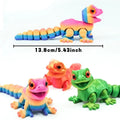 3D Printed Multi-joint Movable Animals Model Kid Toys Cute Relief Sensory Toy Funny Home Accessories Kids Gift Desktop Ornament