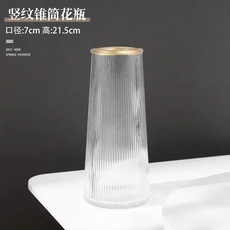Creative Nordic Glass Flower Vase