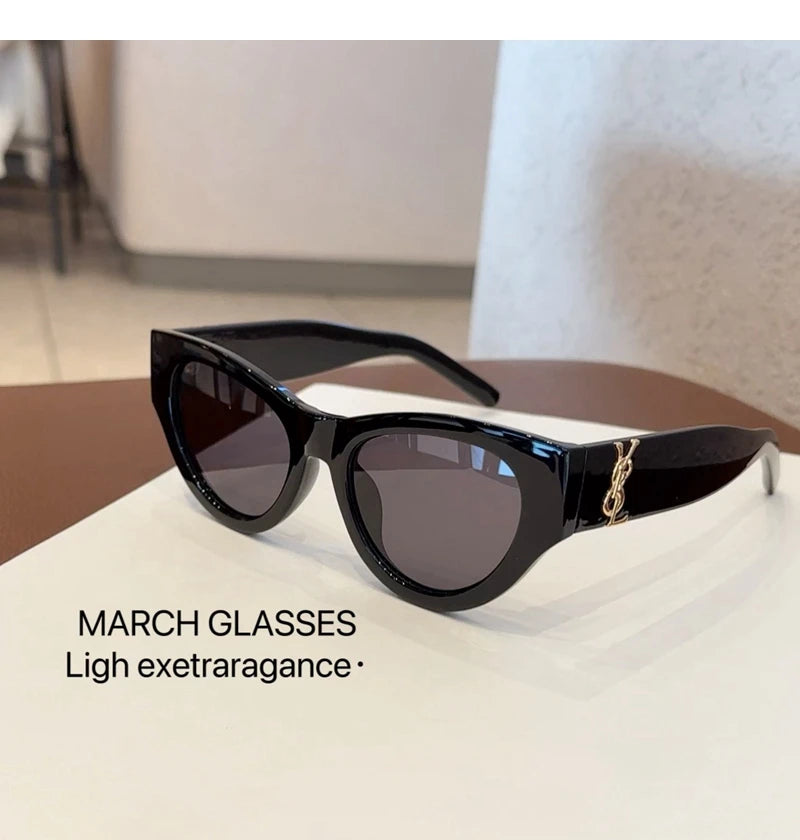Fashion Women Sunglasses Luxury Retro Sun Glasses Cat Eye Eyewear for Men Gafas De Sol Hombre  Oculos De Sol Masculino 2025