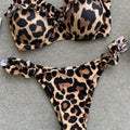Sexy Leopard Print Bikini Set 2026 – Brazilian Push-Up Swimsuit