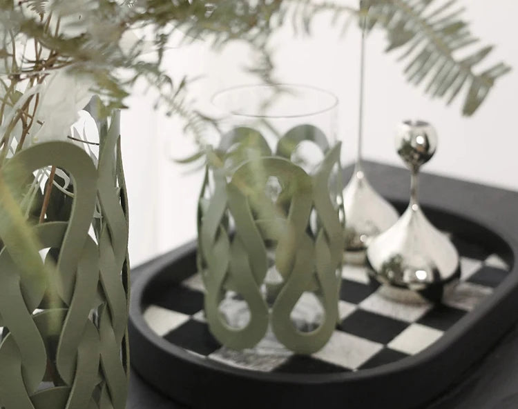 Glass Vases Decoration Aesthetic Flower Vase