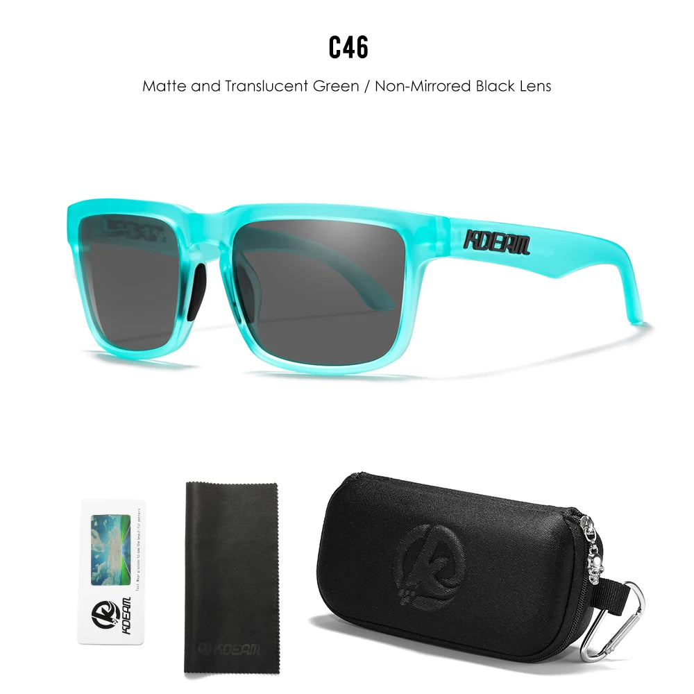 KDEAM Men's Square Sunglasses
