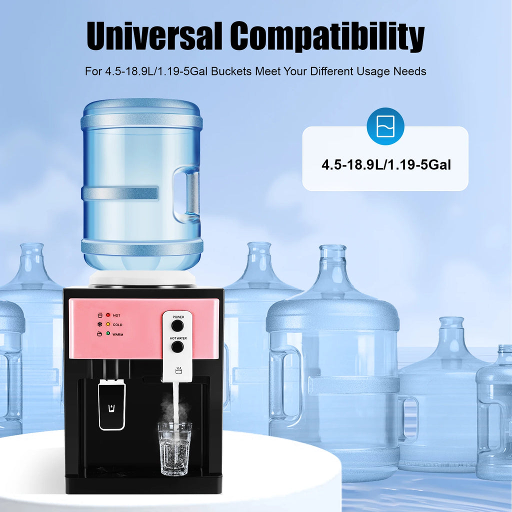 HS-09 Hot/Cold Desktop Electric Water Dispense Water Detachable Design Cooler Dispenser Water Cooler for Home Office