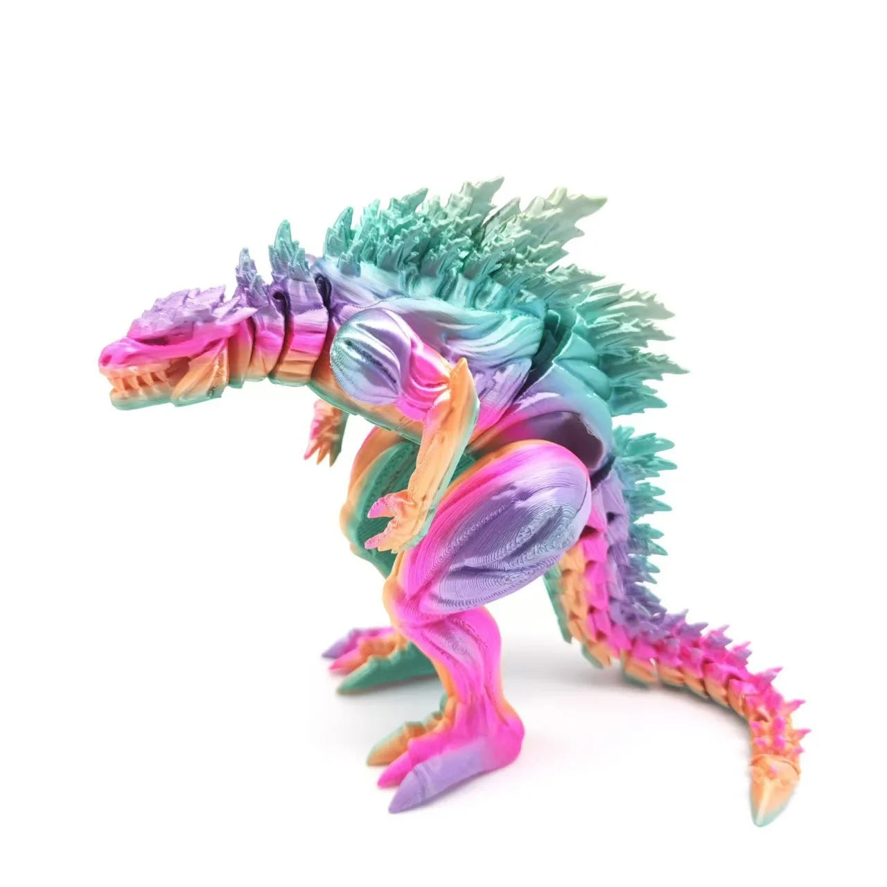 3D Printing Muscle Dinosaur Toys Joints Movable Creative Desktop Decorative Ornaments Simulation Animal Dinosaur Model Boy Gift