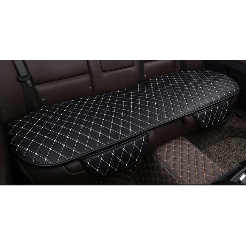 Universal Car Seat Covers PU Leather Seat Cover Auto Interior Accessories Mat Protector Car Leather Support Pad Car Seat Covers