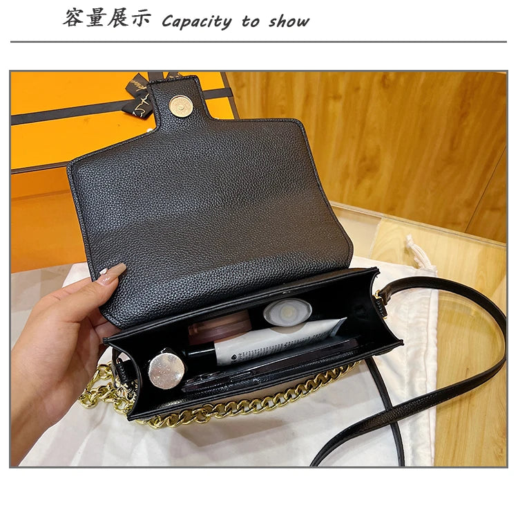 Elegant Ladies Handbag Shoulder Bag Made Of Genuine Leather By Luxury Brand Famous Designer Popular Classic Chic