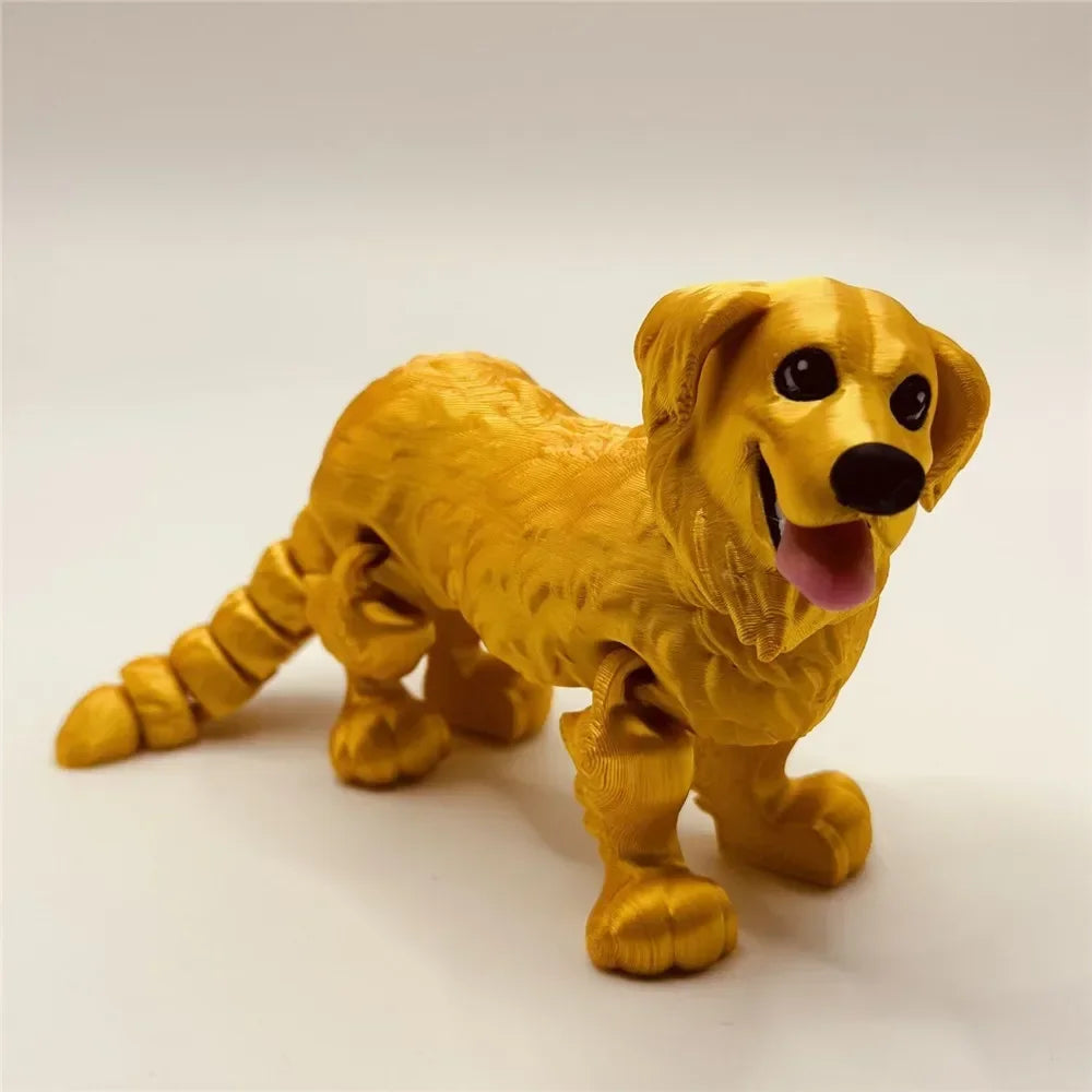 3D Printing Model Toys Many Kinds of Animal Ornaments Multi-joint Movable Room Decoration Children's Gifts Home Accessories