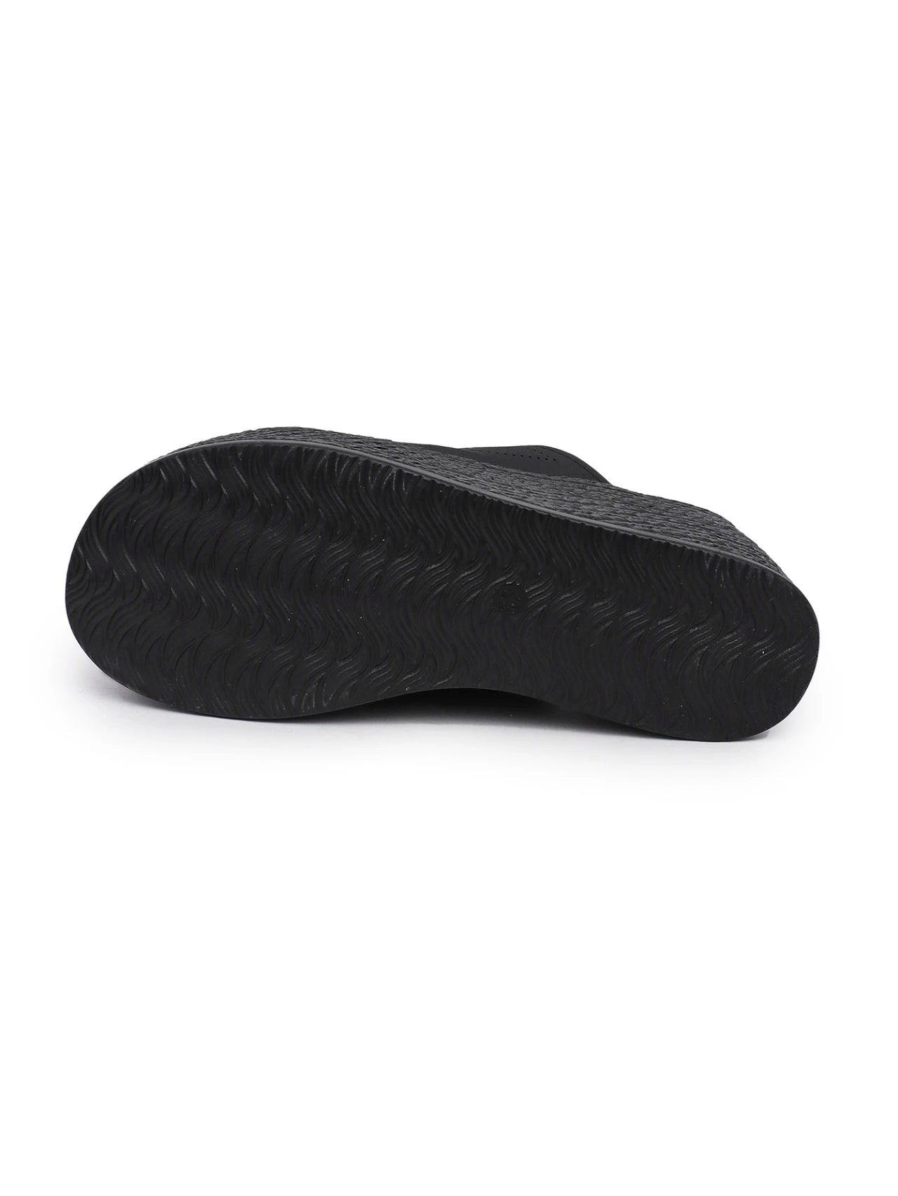 Women Fashion Hollow Out Wedge Heel Sandals Peep Toe Chunky Platform Sandals Summer Anti Slip Thick Bottom Beach Slippers