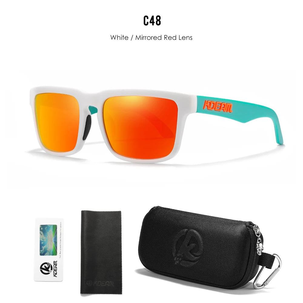 KDEAM Men's Square Sunglasses