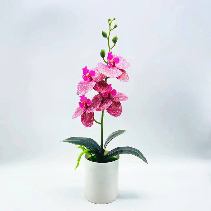 Artificial Potted Orchid Plant