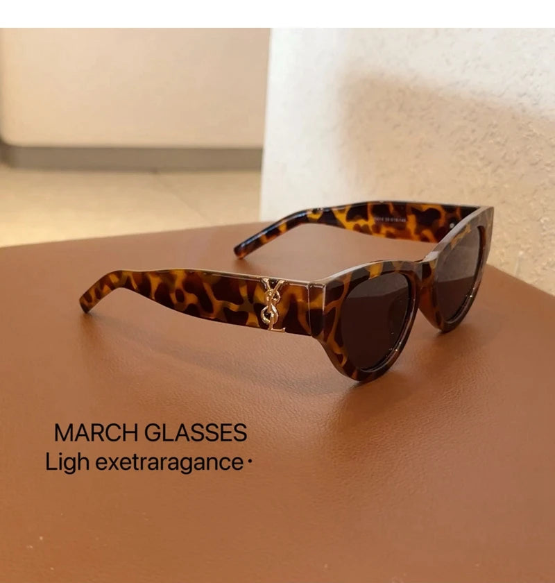 Fashion Women Sunglasses Luxury Retro Sun Glasses Cat Eye Eyewear for Men Gafas De Sol Hombre  Oculos De Sol Masculino 2025