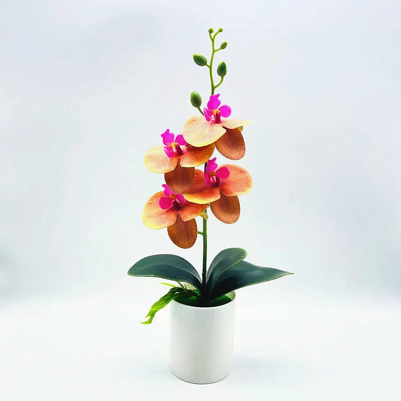 Artificial Potted Orchid Plant