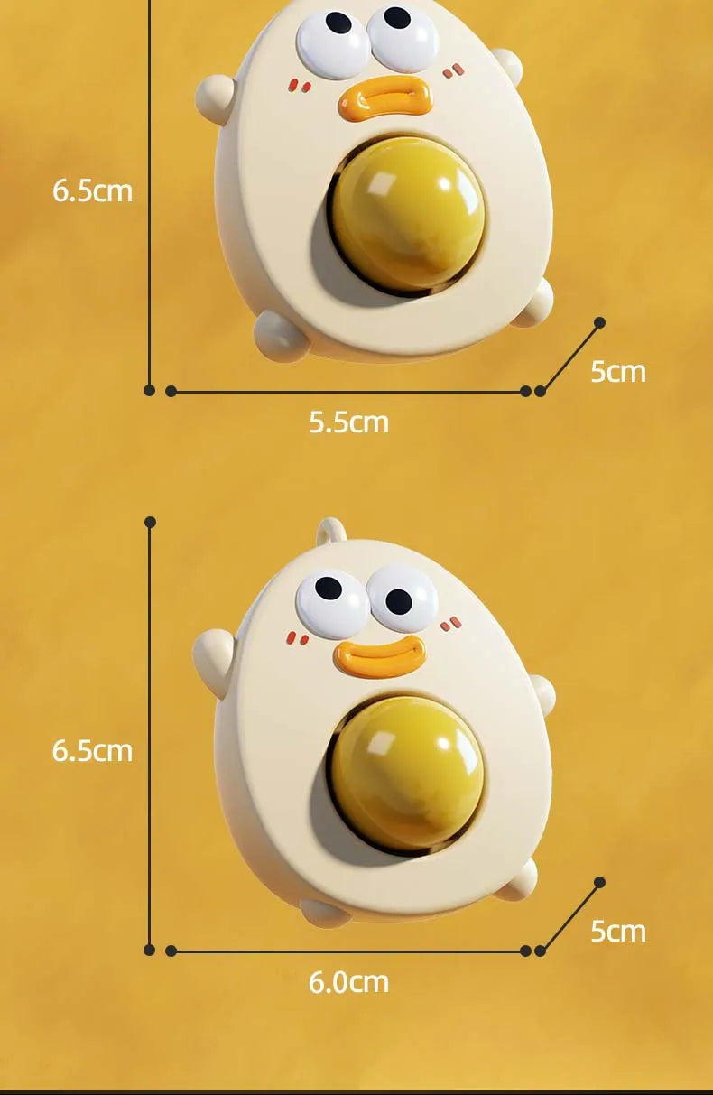 Eye-Popping Squeeze Toy Stress Relief Squishy Fidget Sensory Bouncing Toys Squeezable Staring Eyeball Fruit Animals Kid Gift