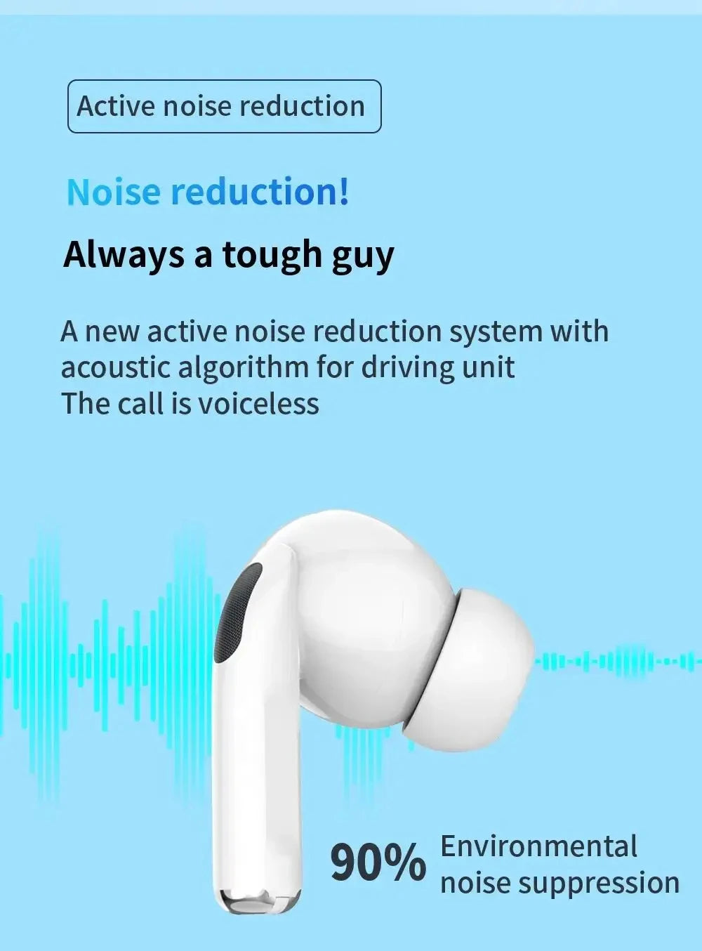 Wireless Earphones Pro 5 TWS Max Bluetooth Sport Earbuds  In Ear Noise Cancelling Headset For iPhone Android Headphone