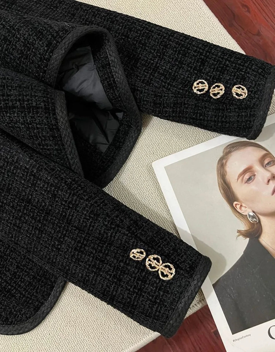 High-end Women's Tweed Coat 2025 Autumn and Winter New Arrival Noble French Elegant Fashionable Versatile Short Jacket
