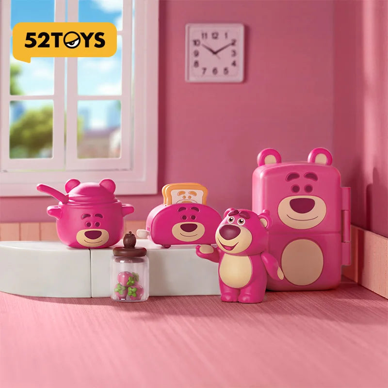 52 toys Toy Story Lotso's Room Blind Box Hand-Made Ornaments Collectible Art Toys Decorative Gifts Trendy Room Decor